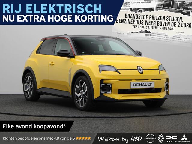 Renault 5 Techno Comfort range | Achteruitrijcamera | ISOFIX-bevestigingssysteem voor kinderzitjes op passagiersstoel en op de twee buitenste zitplaatsen achter | LED-dagrijverlichting met specifiek vormgegeven lichtsignatuur