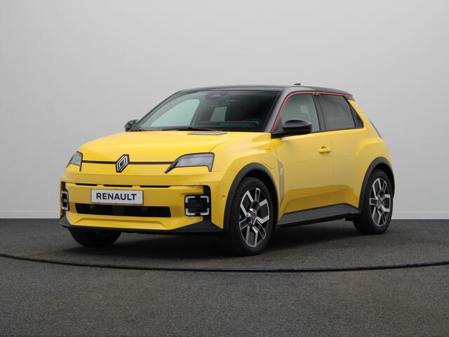 Renault 5 Techno Comfort range | Achteruitrijcamera | ISOFIX-bevestigingssysteem voor kinderzitjes op passagiersstoel en op de twee buitenste zitplaatsen achter | LED-dagrijverlichting met specifiek vormgegeven lichtsignatuur