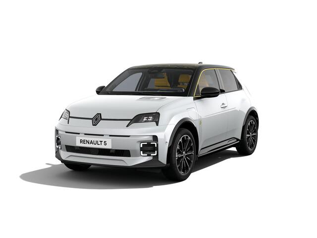 Renault 5 Iconic cinq | Achteruitrijcamera | Elektrisch verwarmbare voorstoelen | ISOFIX-bevestigingssysteem voor kinderzitjes op passagiersstoel en op de twee buitenste zitplaatsen achter