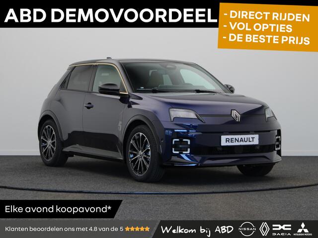 Renault 5 comfort range iconic cinq 52 kWh | Vijf jaar garantie | Harman Kardon | Stoel- en stuurwielverwarming |