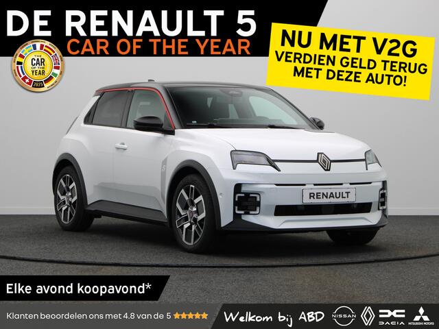 Renault 5 Techno Comfort range | Achteruitrijcamera | ISOFIX-bevestigingssysteem voor kinderzitjes op passagiersstoel en op de twee buitenste zitplaatsen achter | LED-dagrijverlichting met specifiek vormgegeven lichtsignatuur