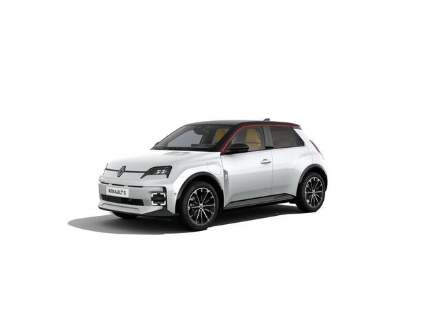 Renault 5 Iconic cinq | Achteruitrijcamera | Dakstriping single noir mat | Elektrisch verwarmbare voorstoelen