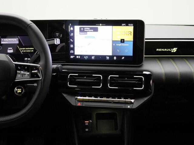 Renault 5 comfort range iconic cinq 52 kWh | Pack Safety & Advanced Driving Assist | Harman Kardon Audio | Stoel- en Stuurwielverwarming | Camera | Draadloze Smartphonelader | 18" LMV 'Chrono' | LED Pure Vision | Android Automotive