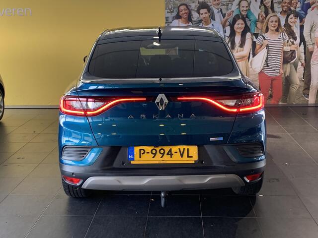 Renault Arkana 1.6 E-Tech Hybrid 145 Intens AUTOMAAT | TREKHAAK | NAVIGATIE | ACHTERUITRIJCAMERA | PARKEERSENSOREN VOOR-EN ACHTER | CLIMATE CONTROL | LICHTMETALEN VELGEN