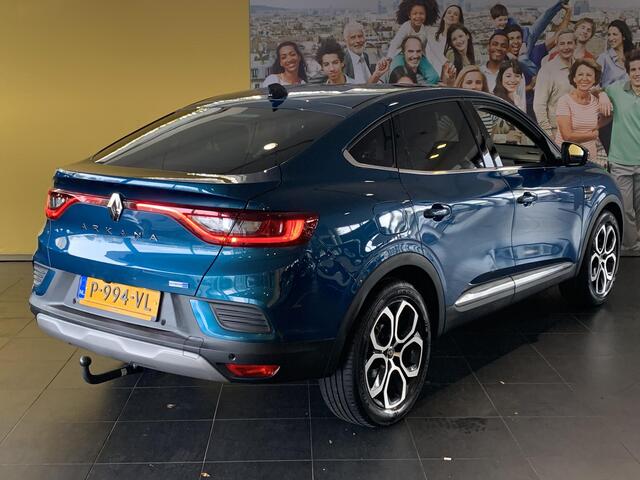 Renault Arkana 1.6 E-Tech Hybrid 145 Intens AUTOMAAT | TREKHAAK | NAVIGATIE | ACHTERUITRIJCAMERA | PARKEERSENSOREN VOOR-EN ACHTER | CLIMATE CONTROL | LICHTMETALEN VELGEN