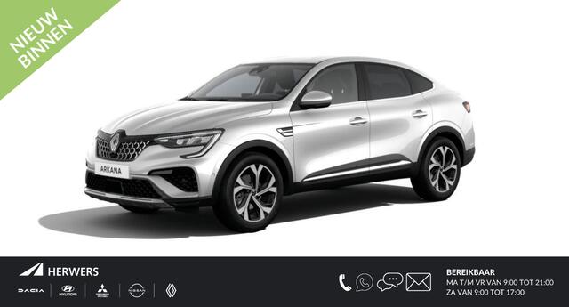 Renault Arkana 1.6 E-Tech hybrid 145 techno / Voorraad Beperkt /