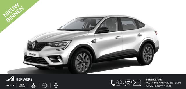 Renault Arkana 1.6 E-Tech hybrid 145 evolution / Voorraad Beperkt /