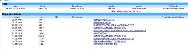 Renault Arkana 1.3 mild hybrid 160 R.S. line Automaat / Pack Easy Link / Apple Carplay Android Auto / Glazen schuif- en kanteldak / Stuur- en Stoelverwarming / Rondomzicht camera / Bose Audio Systeem / Adaptief CC Keyless Entry/Start /