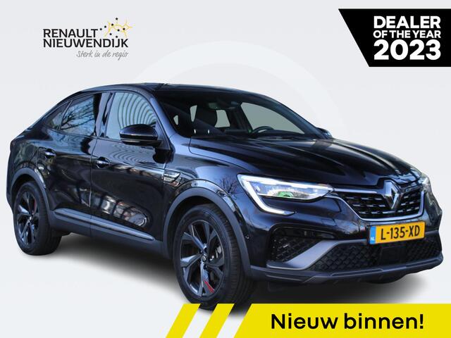 Renault Arkana 1.6 E-Tech Hybrid 145 R.S. Line / DEALER OND. / BOSE / TREKHAAK / STOEL+STUURVERW. / CAMERA / ADAPT. CRUISE / 9,3'' NAVI / CLIMATE / BLINDSPOT / PRIVACY GLAS / 18'' LMV