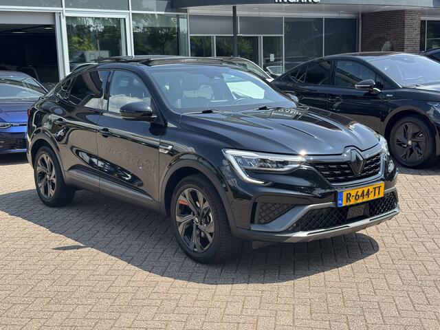 Renault Arkana 1.6 E-Tech Hybrid 145 R.S. Line / Trekhaak / Panoramadak / Camera / Leder / 18'' / Bose / Keyless / Sfeerverlichting / Navigatie / Dodehoek / DAB / ACC / Stoelverwarming