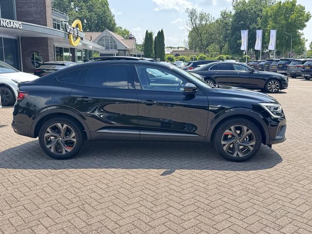Renault Arkana 1.6 E-Tech Hybrid 145 R.S. Line / Trekhaak / Panoramadak / Camera / Leder / 18'' / Bose / Keyless / Sfeerverlichting / Navigatie / Dodehoek / DAB / ACC / Stoelverwarming