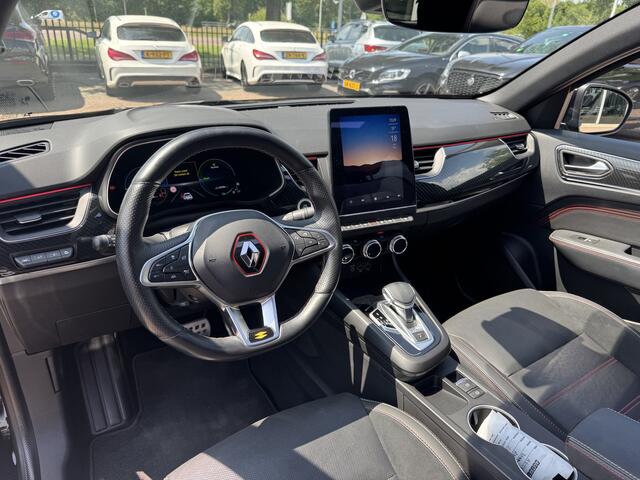 Renault Arkana 1.6 E-Tech Hybrid 145 R.S. Line / Trekhaak / Panoramadak / Camera / Leder / 18'' / Bose / Keyless / Sfeerverlichting / Navigatie / Dodehoek / DAB / ACC / Stoelverwarming