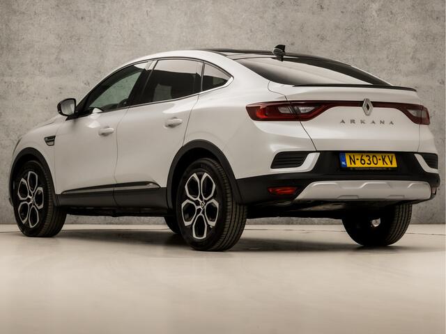 Renault Arkana 1.3 TCe 140 160Pk Automaat (APPLE CARPLAY, GROOT NAVI, CLIMATE, CAMERA, LEDER, SPORTSTOELEN, ADAPTIVE CRUISE, GETINT GLAS, KEYLESS, NIEUWE APK, NIEUWSTAAT)