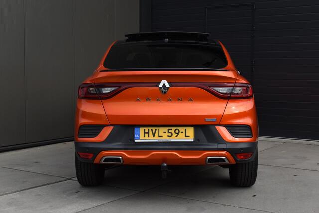 Renault Arkana E-Tech Hybrid 145 RS- Line | AFN. TREKHAAK | 360 CAMERA | SCHUIF/KANTELDAK | STUUR/STOELVERWARMING | CRUISE CONTROL | CLIMATE CONTROL | LEDER | PDC | LMV