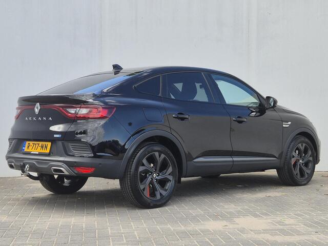 Renault Arkana 1.6 E-Tech Hybrid 145 R.S. Line Automaat / Apple CArplay Android Auto / Adaptief CC / Stuur- en Stoelverwarming / Trekhaak vast / Achteruitrijcamera / Keyless Entry/Start / Climate control /