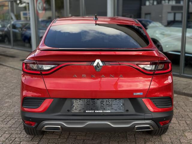 Renault Arkana 1.6 E-Tech Hybrid 145 R.S. Line Afn. Trekhaak - Adaptive Cruise - Lederen bekl - Stoel + stuur verwarming