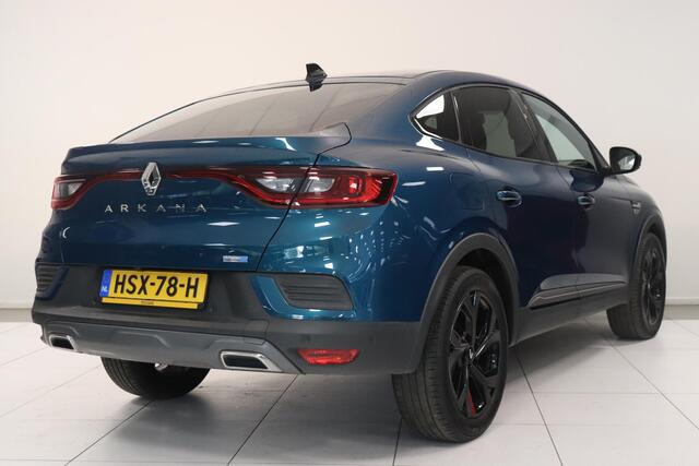 Renault Arkana 1.6 E-Tech Hybrid 145 R.S. Line | Sportstoelen | Camera | Adaptieve cruisecontrol | Stuur en stoel verwarming | LED koplampen | AppleCarplay AndroidAuto |