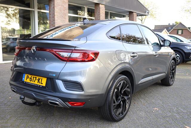 Renault Arkana 1.6 E-Tech Hybrid 145 R.S. Line DEALERONDH. LEER/ALCANTARA STUUR+STOELVERW. TREKHAAK CARPLAY CAMERA CARBON ADAPTIVE-CRUISE LANE-ASSIST DAB NAP 2XPDC 19''LMV