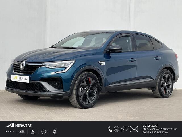Renault Arkana 1.6 E-Tech Hybrid 145 R.S. Line / Adaptieve Cruise Control / Stuur- en stoelverwarming / Apple Carplay Android / Achteruitrij camera / Navi groot scherm / Leder