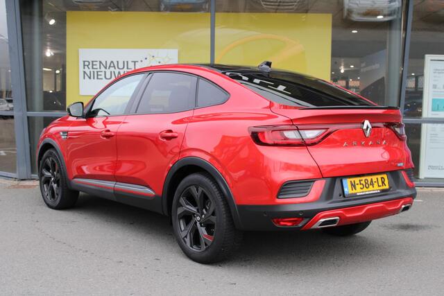 Renault Arkana 1.6 E-Tech Hybrid 145 R.S. Line | ELEKTR. WEGKLAPBARE TREKHAAK | BLIND SPOT | CAMERA | PARKEERSENSOREN V+A | ADAPT. CRUISE CONTROL | CLIMATE CONTROL | CARPLAY