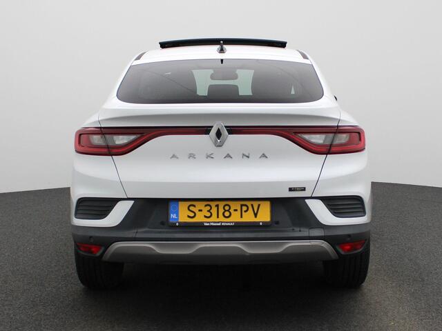 Renault Arkana 1.6 E-Tech hybrid 145 techno | Glazen Schuif-/Kanteldak | Stoel- & Stuurwielverwarming | Blind Spot Warning | Camera | PDC Rondom | 9,3" Full-Map Navigatie | Keyless | LED Pure Vision | 18" LMV | Apple Carplay & Android Auto
