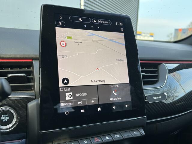 Renault Arkana BWJ 2021 | 1.6 E-Tech 143PK Hybrid 145 R.S. Line | LEER | TREKHAAK | STOEL&STUUR VERW | CLIMA | NAVI | CAMERA | 18'' LMV | CARPLAY \