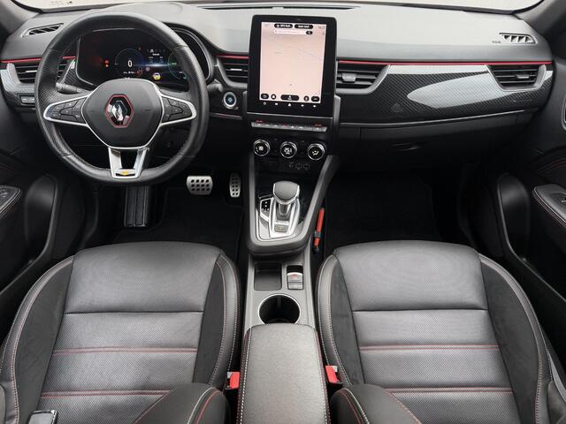 Renault Arkana 1.6 E-Tech Hybrid 145 R.S. Line / Trekhaak / Adaptieve Cruise / Elektr. Stoelen / Apple Carplay & Android Auto / Camera / Navigatie / Stoel & Stuurwiel Verwarming / Lederen Bekleding / Carbon Interieur Delen / Dodehoek Detectie / DAB /