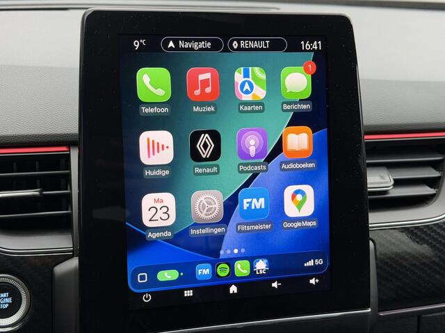 Renault Arkana 1.6 E-Tech Hybrid 145 R.S. Line / Trekhaak / Adaptieve Cruise / Elektr. Stoelen / Apple Carplay & Android Auto / Camera / Navigatie / Stoel & Stuurwiel Verwarming / Lederen Bekleding / Carbon Interieur Delen / Dodehoek Detectie / DAB /