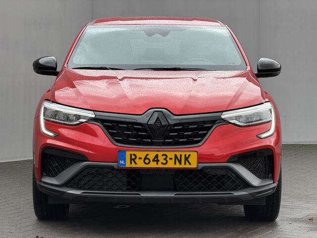 Renault Arkana 1.6 E-Tech Hybrid 145 R.S. Line / Trekhaak / Adaptieve Cruise / Elektr. Stoelen / Apple Carplay & Android Auto / Camera / Navigatie / Stoel & Stuurwiel Verwarming / Lederen Bekleding / Carbon Interieur Delen / Dodehoek Detectie / DAB /