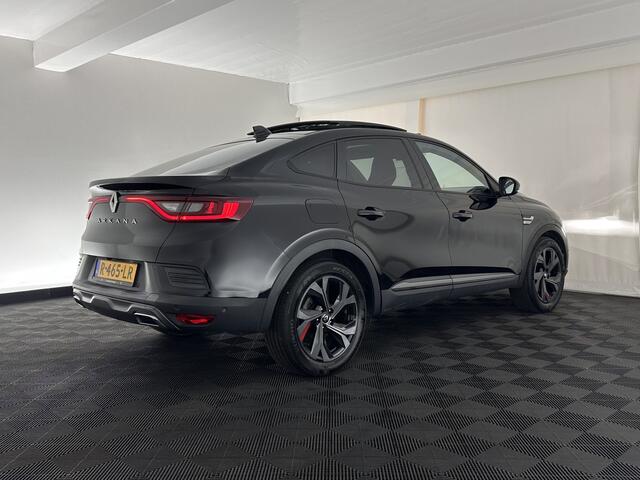 Renault Arkana 1.6 E-Tech Hybrid 145 R.S. Line (INCL.BTW) Aut. *PANO | ADAPTIVE-CRUISE | LEATHER | FULL-LED | BLINDSPOT | CAMERA | HEATED-SPORTSEATS | KEYLESS | AMBIENT-LIGHT | DIGI-COCKPIT | PRIVACY-GLASS | NAVI-FULLMAP | ECC | PDC | 18'