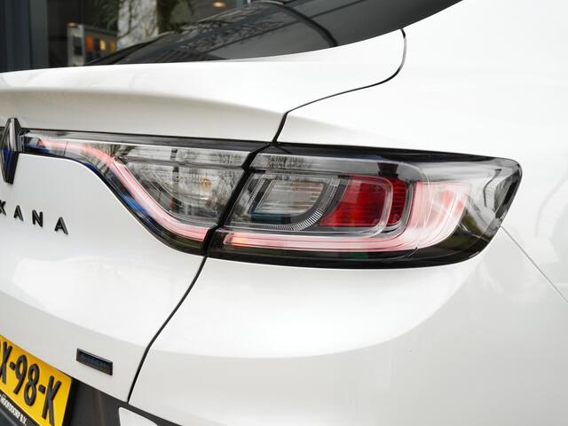 Renault Arkana 1.6 E-Tech full hybrid 145 esprit Alpine AUTOMAAT / PANO / NAVI / CAMERA / BLINDSPOT / PDC 360 / PRIV GLASS / ADAPT. CRUISE / STOELV. / STUURV. / CLIMATE / APPLE CARPLAY / ANDROID AUTO / RESERVEWIEL / 19'' LMV