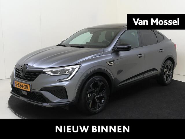 Renault Arkana 1.6 E-Tech hybrid 145 E-Tech engineered | Apple Carplay/Android | cruise control adaptief | dodehoek detectie | electronic climate control | LED koplampen | lederen/microvezel bekleding | lichtmetalen velgen 18" | navigatiesysteem | rijstrooksensor met co