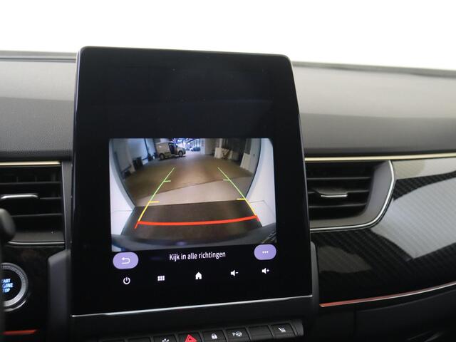 Renault Arkana 1.6 E-Tech hybrid 145 E-Tech engineered | Apple Carplay/Android | cruise control adaptief | dodehoek detectie | electronic climate control | LED koplampen | lederen/microvezel bekleding | lichtmetalen velgen 18" | navigatiesysteem | rijstrooksensor met co