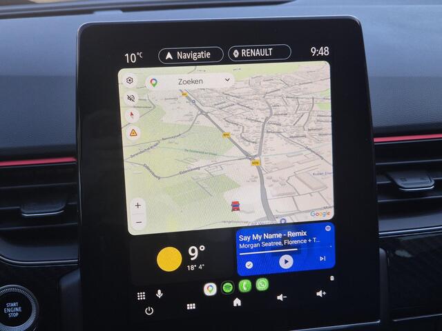 Renault Arkana 1.6 E-Tech Hybrid 145 R.S. Line / Schuifdak / Navigatie / Camera / Elektrische stoelen / 18" LM wielen / Adaptief cruise control / Stuur- & Stoel verwarming / Keyless Entry/Start / Climate control / Draadloze telefoon lader /