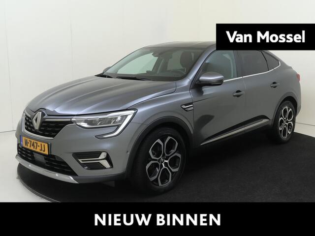 Renault Arkana 1.6 E-Tech Hybrid 145 Intens | Automaat | Stoelverwarming | Verwarmd Stuurwiel | Navigatie | Airco | Adaptieve Cruise Control | Parkeersensoren Voor + Achter | Parkeer Camera Achter
