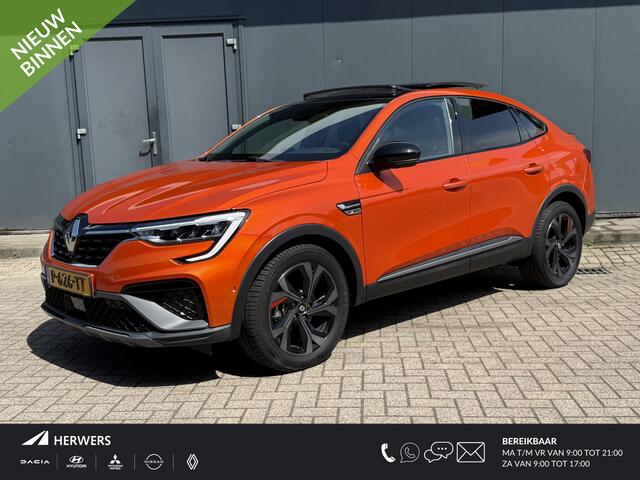 Renault Arkana 1.6 E-Tech Hybrid 145 R.S. Line / Automaat / Elektrisch Panoramadak / Navigatie / Cruise Control Adaptief / Camera / Böse / BSW / Stoel&Stuur Verwarming