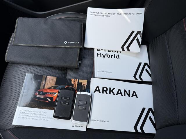 Renault Arkana 1.6 E-Tech Hybrid 145 R.S. Line / Automaat / Elektrisch Panoramadak / Navigatie / Cruise Control Adaptief / Camera / Böse / BSW / Stoel&Stuur Verwarming