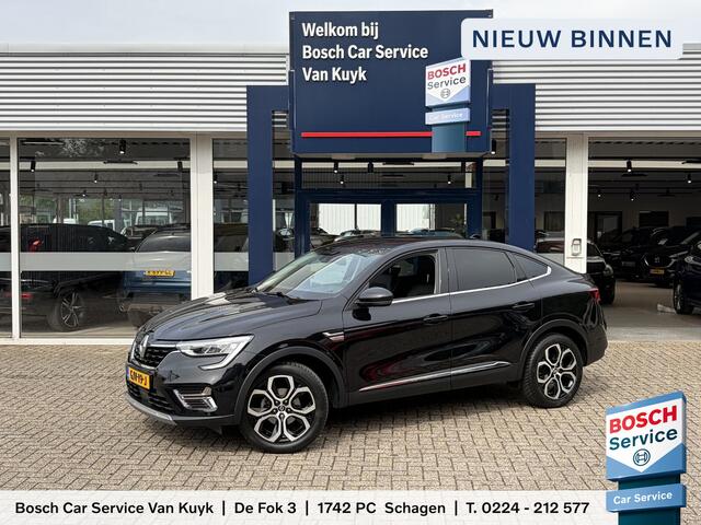 Renault Arkana 1.3 TCe 140 / Automaat / Adaptieve Cruise-Control / Stoel-/Stuurverwarming / Elektr.-Stoelen / Apple-Carplay & Android-Auto / Draadloze-Telefoonlader / Dodehoek-Detectie / Keyless / LED / Climate-Control / DAB Radio-Bluetooth / Navi / PDC V+A / Camera / 1