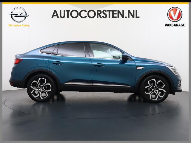 Renault Arkana 1.6 E-Tech Hybrid 145PK Automaat Trekhaak Adap.Cruise Navi Camera Ecc Apple Carplay Android Auto Intens Regen-Lichtsensor Lmv 18" Privacy Glas Pdc Bluetooth DAB Lane Assist Isofix Origineel Nederlandse Auto