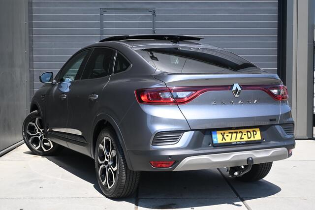 Renault Arkana E-Tech hybrid 145 Techno | TREKHAAK | SCHUIF/KANTELDAK | STUUR/STOELVERWARMING | NAVI | CAMERA | CRUISE CONTROL | CLIMATE CONTROL | PDC | LMV