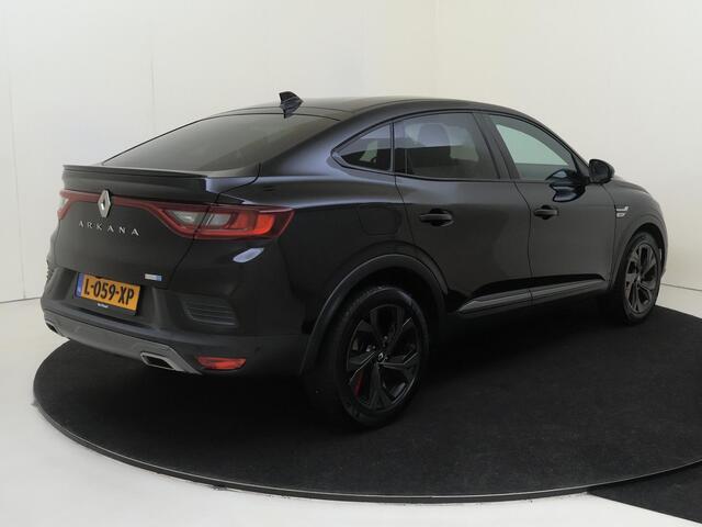 Renault Arkana 1.6 E-Tech Hybrid 145 R.S. Line | Apple Carplay/Android Auto | cruise control adaptief | dodehoek detectie | electronic climate control | LED koplampen | lederen bekleding | lichtmetalen velgen 18" | navigatiesysteem |