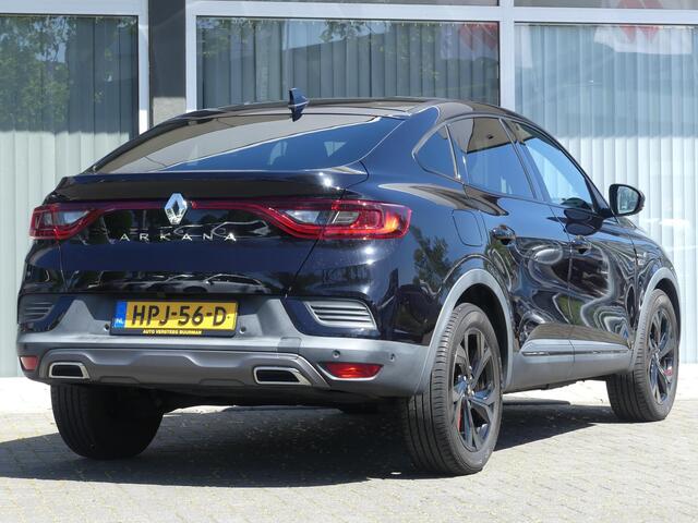 Renault Arkana 1.3 mild hybrid 160 R.S. line Automaat, Dodehoek detectie, Luxe Lederen Bekleding, Navigatie, Keyless Entry/Start, Elektr. Stoelen, Stoelverw.