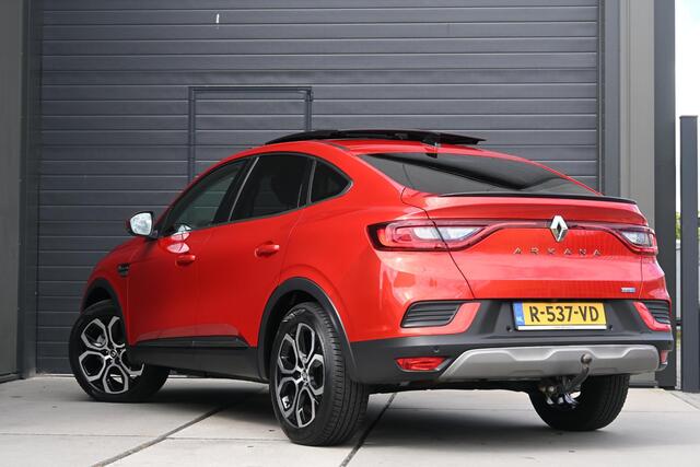 Renault Arkana E-Tech Hybrid 145 Intens | TREKHAAK | SCHUIF/KANTELDAK | CAMERA | STUUR/ STOELVERWARMING | NAVI | ADAPT. CRUISE CONTROL | APPLECARPLAY/ANDROIDAUTO | PDC | LMV