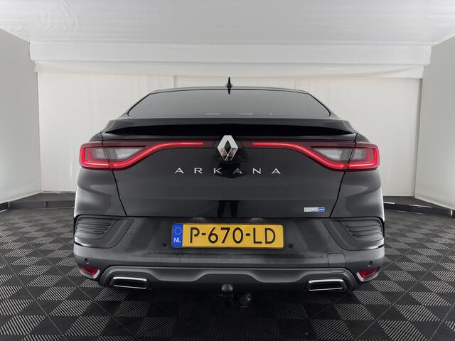 Renault Arkana 1.6 E-Tech Hybrid 145 R.S. Line (Plug-in) (INCL-BTW) Aut. *LEATHER-FABRIC | FULL-LED | BLINDSPOT | CAMERA | BOSE-SOUND | HEATED-SPORTSEATS | KEYLESS | AMBIENTLIGHT | DIGI-COCKPIT | PRIVACY-GLASS | NAVI-FULLMAP | ECC | ADAPTIVE-CRUISE