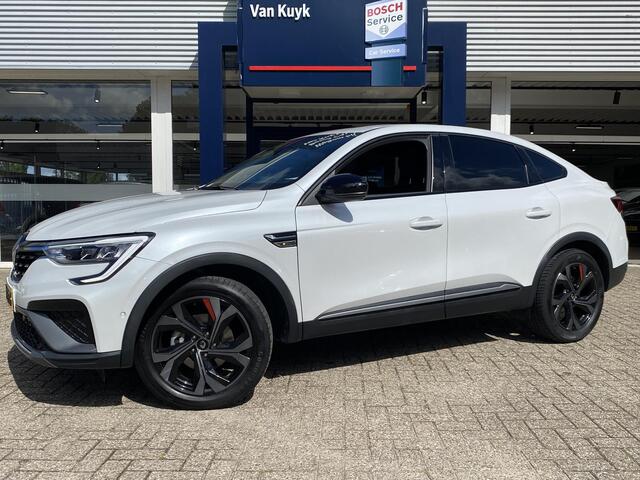 Renault Arkana 1.6 E-Tech hybrid 145 techno / RS-Line / Adaptive Cruise / Full LED verlichting / Stoel- en stuurverwarming / PDC voor en achter / Parkeercamera / Keyless entry & go / Elektrische stoelbediening / Leder & Alcantara bekleding / DAB radio, Bluetooth etc. / CarPlay & Androidauto / 18 " LMV / Getint glas / Elektr ramen en spiegels / ETC