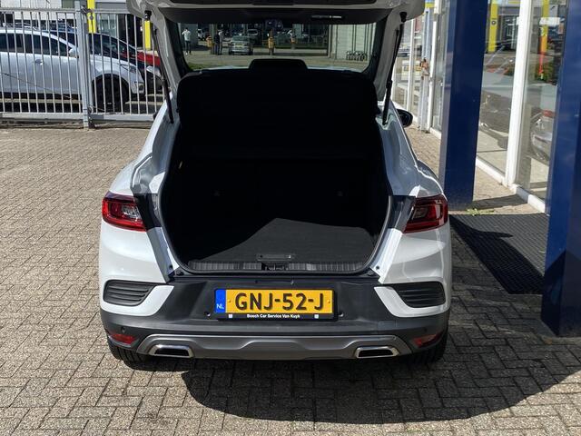 Renault Arkana 1.6 E-Tech hybrid 145 techno / RS-Line / Adaptive Cruise / Full LED verlichting / Stoel- en stuurverwarming / PDC voor en achter / Parkeercamera / Keyless entry & go / Elektrische stoelbediening / Leder & Alcantara bekleding / DAB radio, Bluetooth etc. / CarPlay & Androidauto / 18 " LMV / Getint glas / Elektr ramen en spiegels / ETC