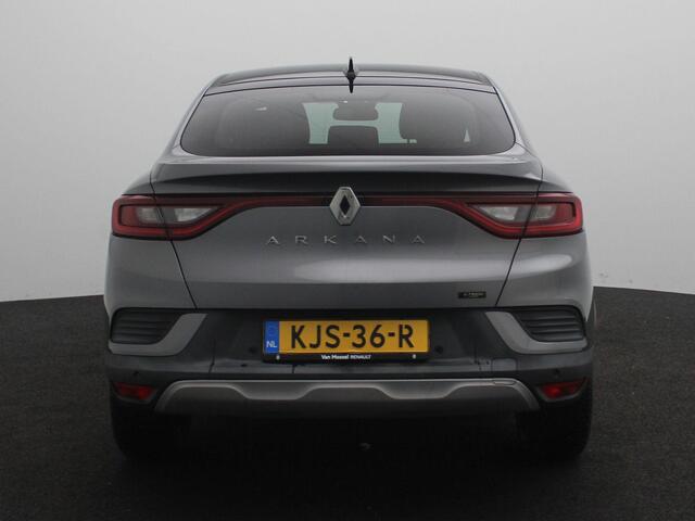Renault Arkana E-Tech hybrid 145 Techno | Achteruitrijcamera + parkeersensoren | Blind spot warning | Stoel + stuurverwarming | Adaptive cruise control | Schuif/kanteldak | Allseasonbanden |