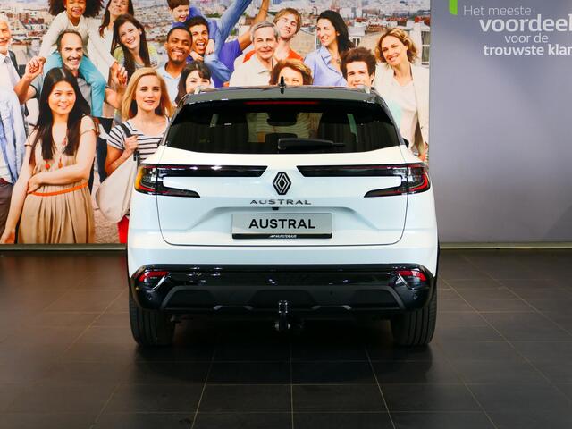 Renault Austral 1.2 mild hybrid advanced 130 techno *360 camera + trekhaak + handsfree parkeerhulp!* - Dode hoek, stoel en voorruitverwarming, apple carplay / android auto