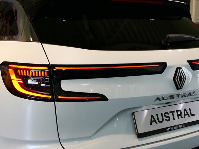Renault Austral 1.2 mild hybrid advanced 130 techno *360 camera + trekhaak + handsfree parkeerhulp!* - Dode hoek, stoel en voorruitverwarming, apple carplay / android auto