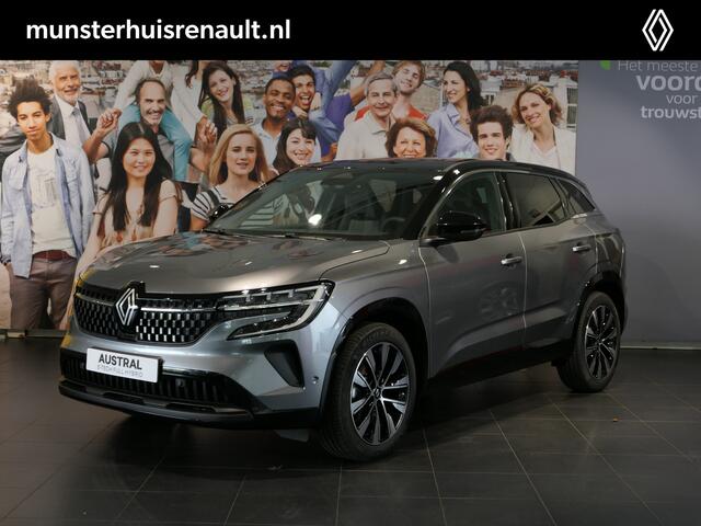Renault Austral 1.2 E-Tech full hybrid 200 techno *NIEUW* *Incl. Pack Lounge & Safety!* - Verwarmde voorruit, stuur en (massage)stoelen, dode hoek